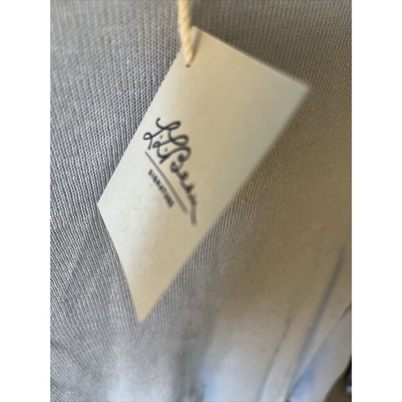 LL Bean Signature Womens Small Linen Modal Crew Lightweight Sweater Blouse Top - Picture 5 of 9